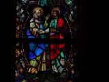 [Cliquez pour agrandir : 123 Kio] Tucson - Saint Augustine cathedral: stained glass window.