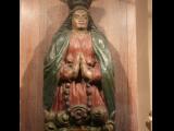 [Cliquez pour agrandir : 79 Kio] Anglet - L'église Sainte-Marie : statue de la Vierge.